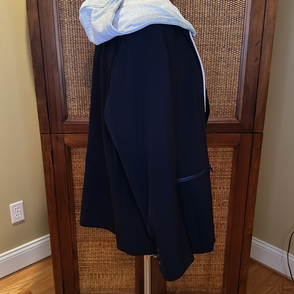 Veronica Beard Iconic Scuba Dickey Jacket in Navy with Grey Dickey Sz18 - Picture 8 of 15
